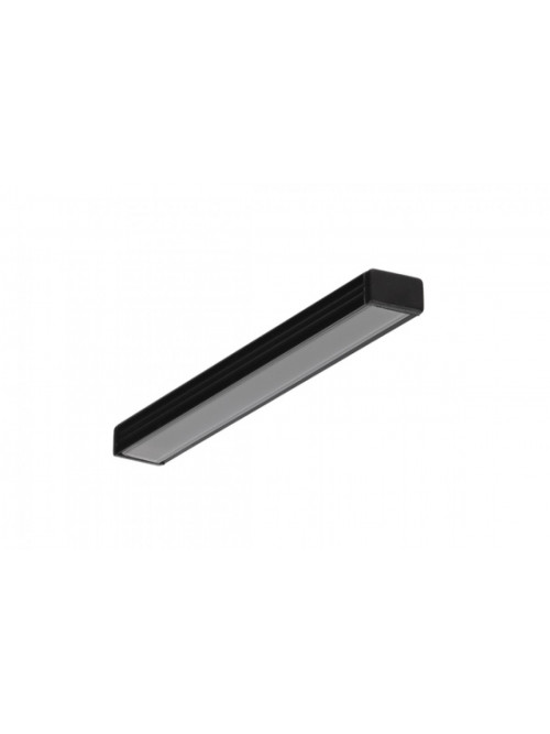 профиль LED SLIM8 AC2/Z 2000 чёрный анодированный в упаковке