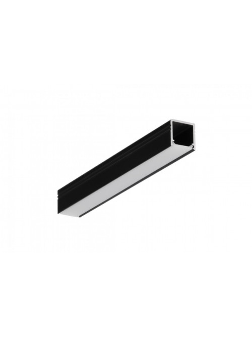 профиль LED SMART10 AC2/Z 1000 чёрный анодированный в упаковке