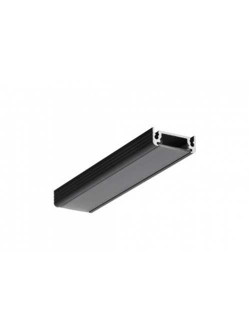 профиль LED SURFACE14 EE7F/TY 4050 чёрный анодированный в упаковке