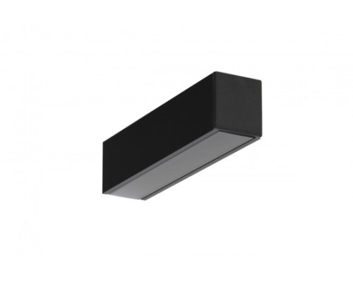 профиль LED LINEA20 EE7F/TY 2000 чёрный анодированный в упаковке