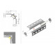 profil LED UNI-TILE12 90st C PLUS 3000 anod.