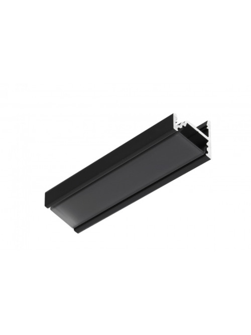 профиль LED CORNER10.v2 A1C/U1 1000 чёрный анодированный в упаковке