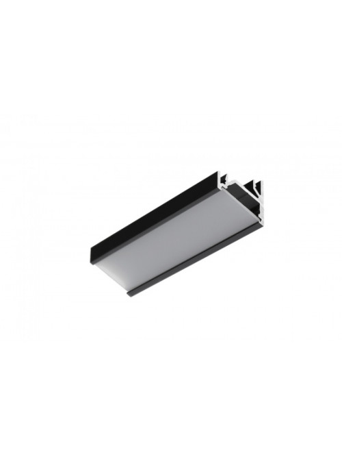 профиль LED CORNER12.v2 EF/U 4050 чёрный анодированный в упаковке
