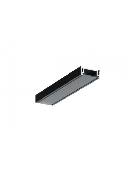 профиль LED SURFACE14.v2 EE7F/Y 2000 чёрный анодированный в упаковке