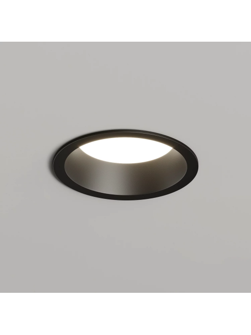 DK/EU-3103-BK, GU10,спот встраиваемый ,IP65,черный ,пластик, круглый