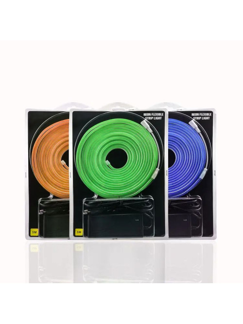 Готовый набор неоновой ленты PROLUM™ 12V; 6x12; 5M; RGB, PRO