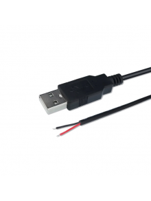 Кабель USB 2.0 PROLUM™ - 1М, Черный