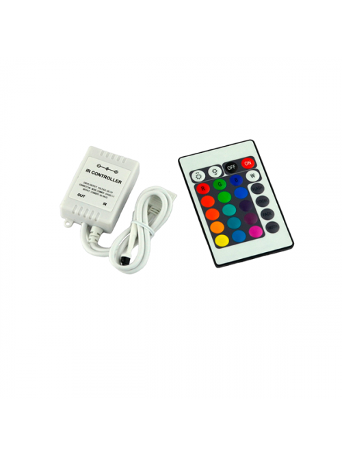 Контроллер RGB PROLUM инфракрасный (IR, 24 кнопки 6A)
