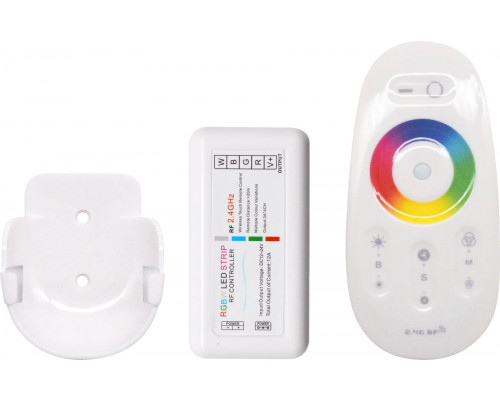 Controler PROLUM RGB + W (RF; 5K; atingere; 18A; alb)