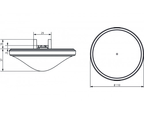 thePrema S360 KNX UP WH