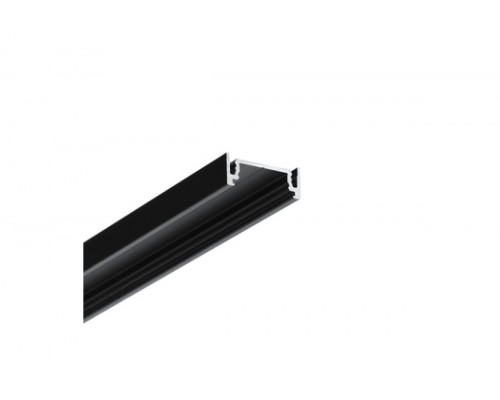 профиль LED SURFACE14.v2 EE7F/Y 2000 чёрный анодированный в упаковке