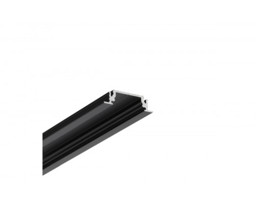 профиль LED GROOVE14 EE7F/TY 1000 чёрный анодированный в упаковке