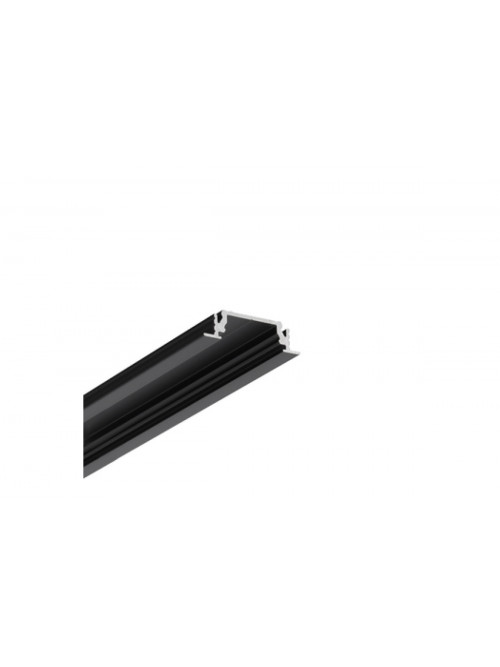 профиль LED GROOVE14 EE7F/TY 1000 чёрный анодированный в упаковке
