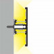 Profil LED aparent BACK 10, negru, lungime 2m