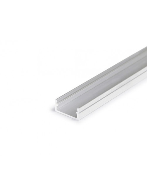 Profil LED aparent BEGTON 12, RAW, aluminiu neanodizat, lungime 2m