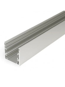 Profil LED aparent PHIL53 C10, aluminiu anodizat, lungime 2m