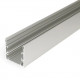 Profil LED aparent PHIL53 C10, aluminiu anodizat, lungime 2m