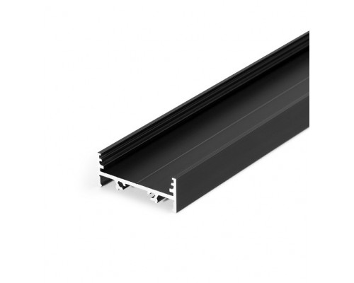 Profil LED aparent VARIO 30-01, negru, lungime 2m