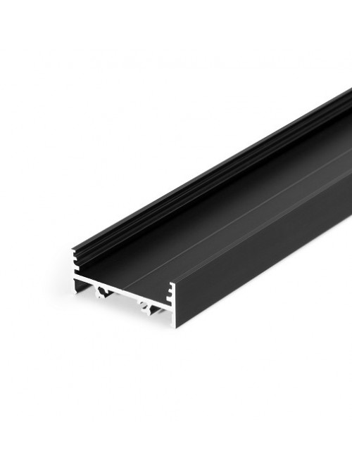 Profil LED aparent VARIO 30-01, negru, lungime 2m