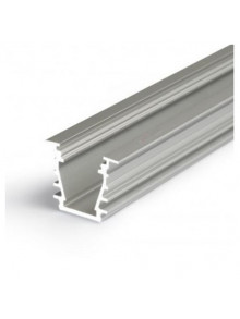 Profil LED încastrat DEEP 10, aluminiu anodizat, lungime 2m