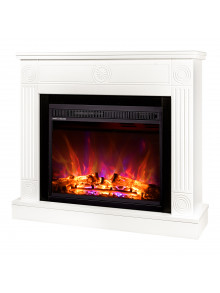 Каминокомплект Bonita & Lorance color, 820x950x270 мм, 1500W, 3 цвета пламени, 2 мощности обогрева, 5 режимов интенсивности пламени