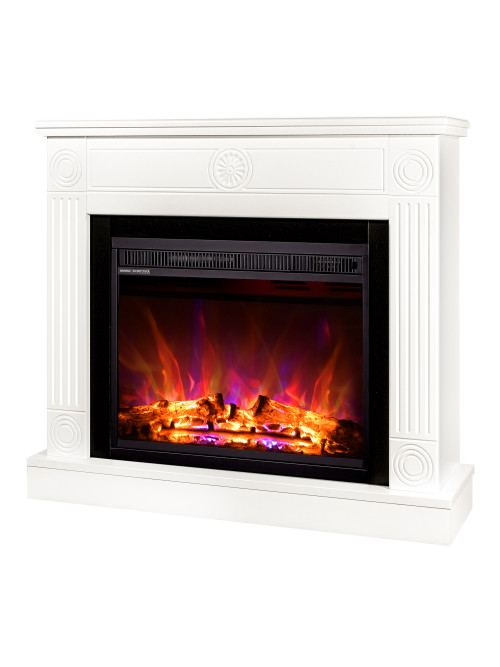 Каминокомплект Bonita & Lorance color, 820x950x270 мм, 1500W, 3 цвета пламени, 2 мощности обогрева, 5 режимов интенсивности пламени