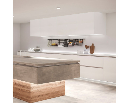 LED neon PROLUM™ 4x10, IP68, 12V, Seria „LT”, Alb, PRO