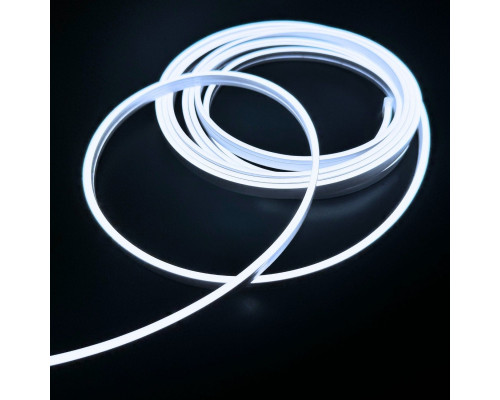 LED neon PROLUM™ 4x10, IP68, 12V, Seria „LT”, Alb, PRO