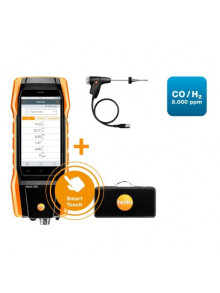 testo 300 NEXT LEVEL kit 2 - flue gas analyzer (O2, CO H2-compensated up to 8,000 ppm)
