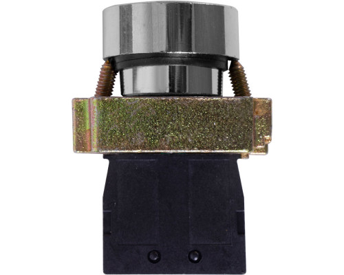 Кнопка без подсветки плоская e.mb.ba3351 черная со стрелкой, без фиксации, 1NO