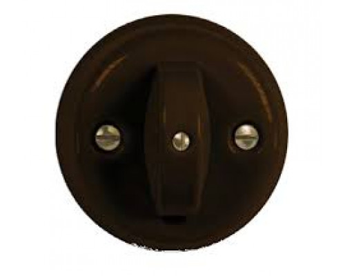 ÎNTRERUPATOR/CAP SCARA CAFENIU INCHIS 10AX 250V