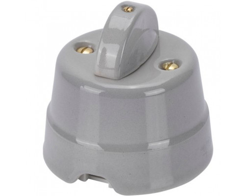 84001GR NTRERUPĂTOR CAP SCARA CERAMICA 10AX 250V GRI