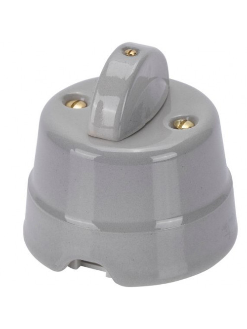 84001GR NTRERUPĂTOR CAP SCARA CERAMICA 10AX 250V GRI