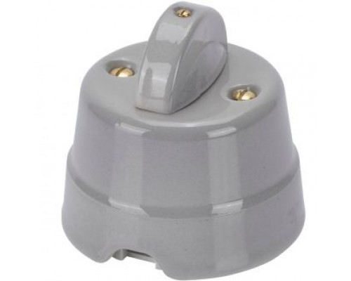 84062GR CAP SCARA CERAMICA GRI PATRAT 113x77mm 10AX 250V FANTON ITALIA