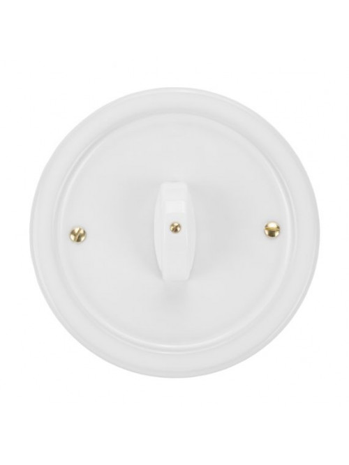 84060 CAP SCARA CERAMICA ALB ROTUND D125 10AX 250V IK05 3M FANTON ITALIA
