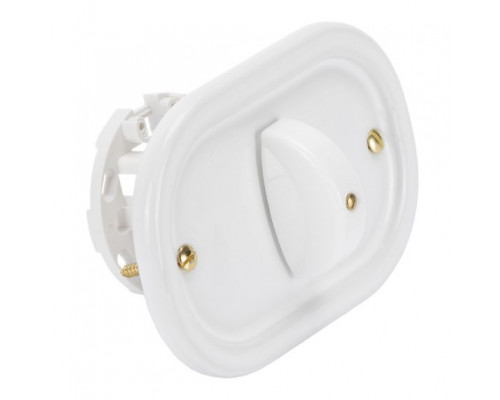 84061BW CAP SCARA CERAMICA OVAL CAFENIU 10AX 250V 125x81mm 3M FANTON ITALIA