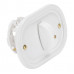 84061BW CAP SCARA CERAMICA OVAL CAFENIU 10AX 250V 125x81mm 3M FANTON ITALIA