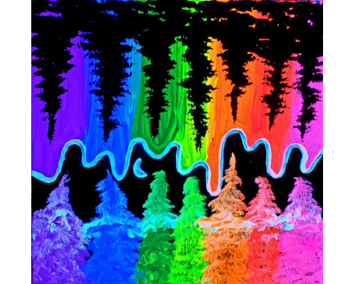 Светящаяся краска, флуоресцентная краска, люминесцентная краска, люминофор