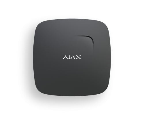 Ajax FireProtect Plus (with CO) EU Detector de fum si temperatura, Negru