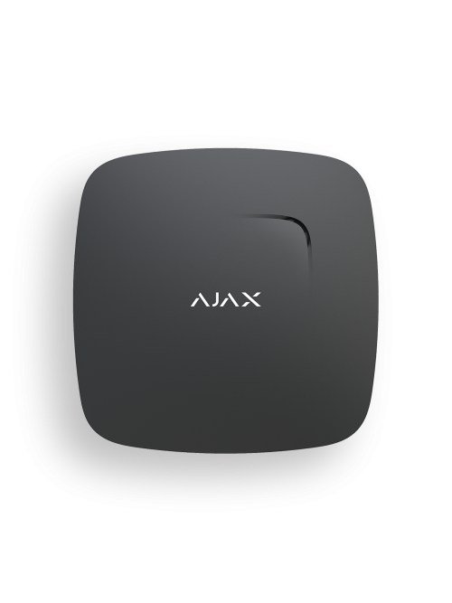 Ajax FireProtect Plus (with CO) EU Detector de fum si temperatura, Negru
