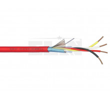 Fire cable red, 4x 8/10 ELAN