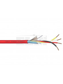 Fire cable red, 4x 8/10 ELAN
