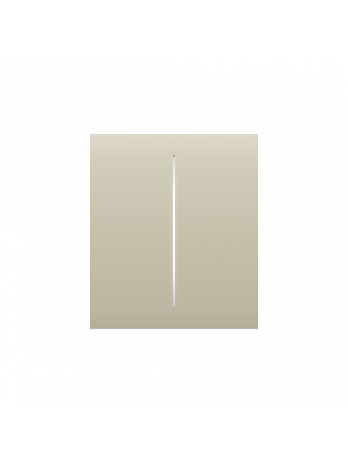 Ajax CenterButton (2-gang) [55] ivory