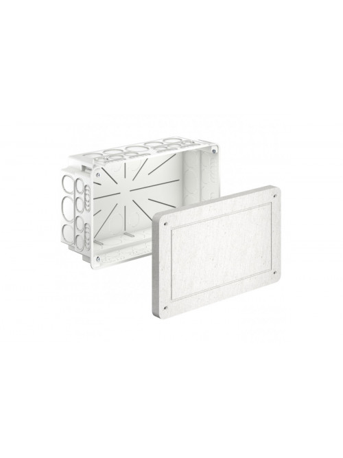 Universal installation housing with mineral fibreboard, 240 x 142 x 102 mm