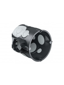 One-gang junction box ECON® 15, air-tight, with device screws, Depth 66 mm