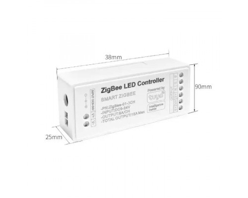 Controler de control PROLUM RGB ZigBee; Wifi; TUYA; 15A; Seria: HomeLink