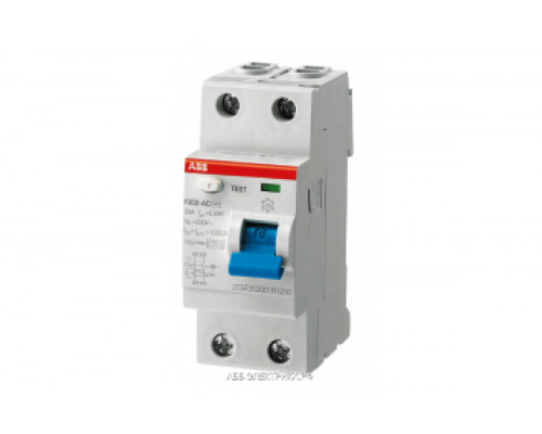 ABB F202AC УЗО 2Р 40А 300mA (AC)