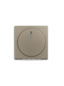 Светорегулятор поворотный 600Вт, цвет Шампань, ABB Basic 55