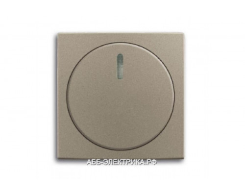Светорегулятор поворотный 600Вт, цвет Шампань, ABB Basic 55