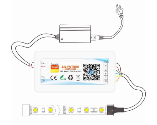 Controler PROLUM RGB; Wifi; TUYA; ATINGERE; 18A; Seria: HomeLink